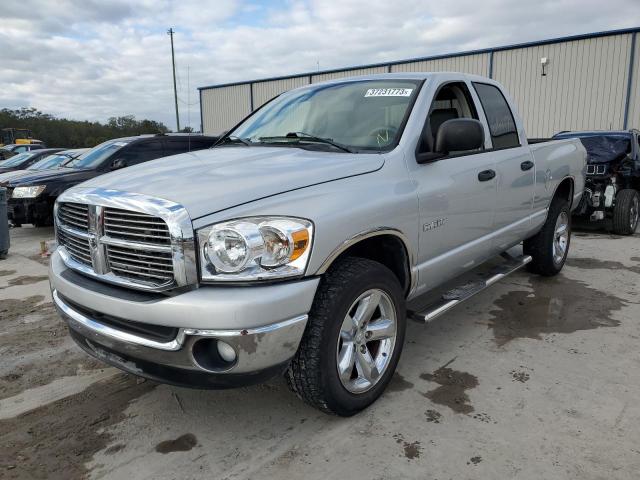 DODGE RAM 1500 S 2008 with VIN 1D7HU18N18S585593 - Photo from auction