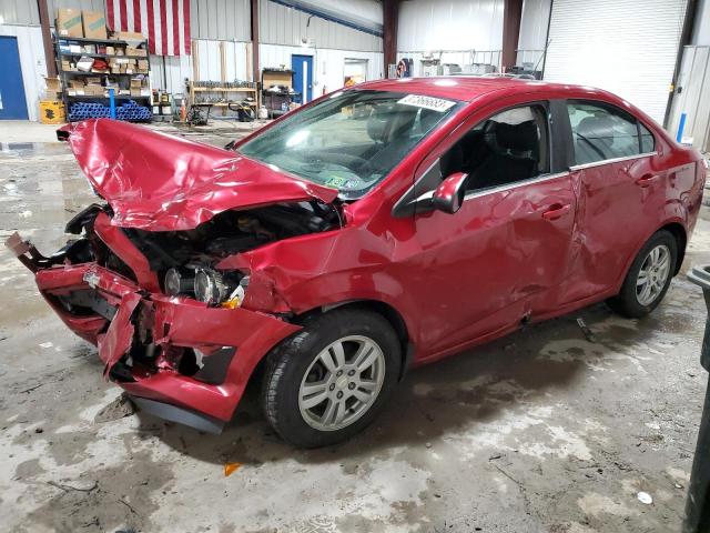 CHEVROLET SONIC LT 2015 with VIN 1G1JC5SGXF4211168 - Photo from auction