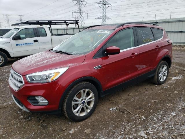 FORD ESCAPE SEL 2018 with VIN 1FMCU0HDXJUC33835 - Photo from auction