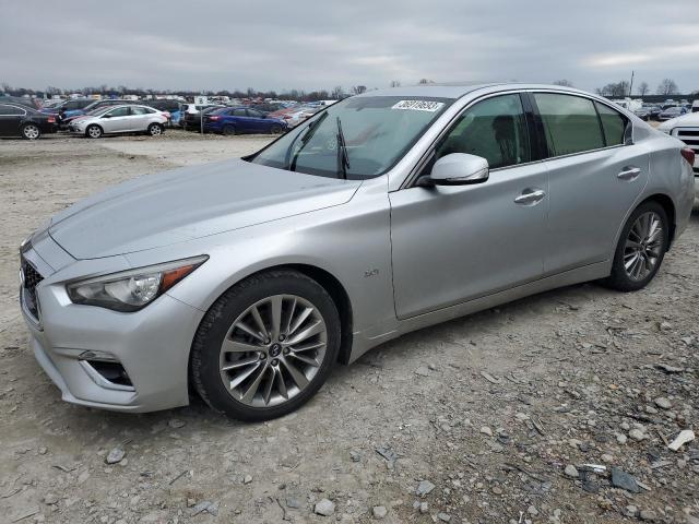 Photo 1 from auction – 2018 INFINITI Q50 LUXE with VIN JN1EV7AP2JM360945