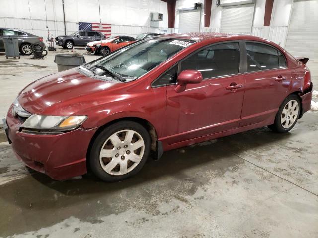 HONDA CIVIC LX 2011 with VIN 19XFA1F5XBE033968 - Photo from auction