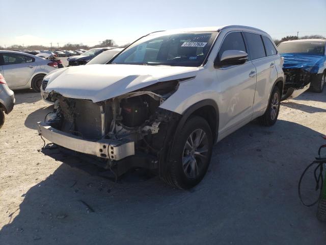 TOYOTA HIGHLANDER 2015 with VIN 5TDKKRFH7FS061730 - Photo from auction
