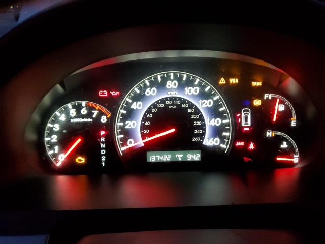 Photo 9 from auction – 2010 HONDA ODYSSEY EX with VIN 5FNRL3H79AB061108