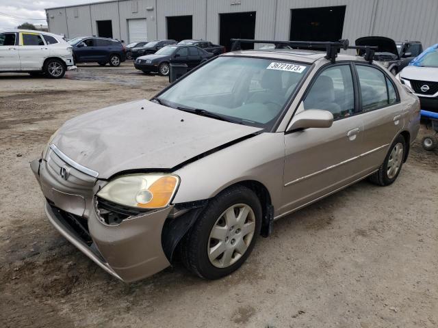 HONDA CIVIC EX 2002 with VIN 1HGES26782L042807 - Photo from auction