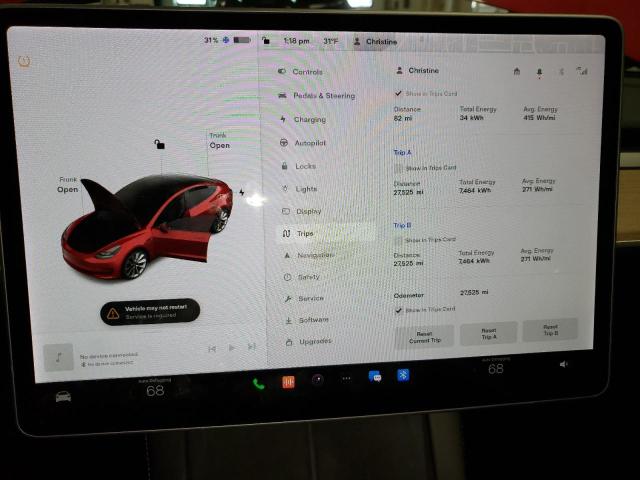 Photo 9 from auction – 2021 TESLA MODEL 3 with VIN 5YJ3E1EBXMF983596