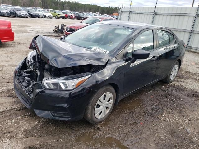 NISSAN VERSA S 2021 with VIN 3N1CN8DVXML908082 - Photo from auction