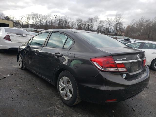 Photo 2 from auction – 2013 HONDA CIVIC LX with VIN 19XFB2F59DE264608