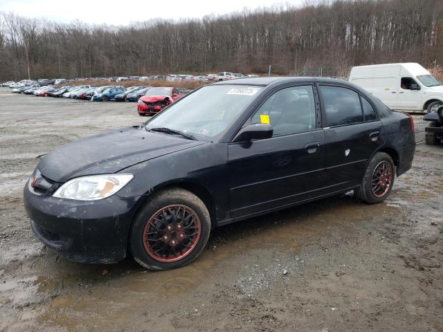 Photo 1 from auction – 2004 HONDA CIVIC LX with VIN 2HGES16564H590507