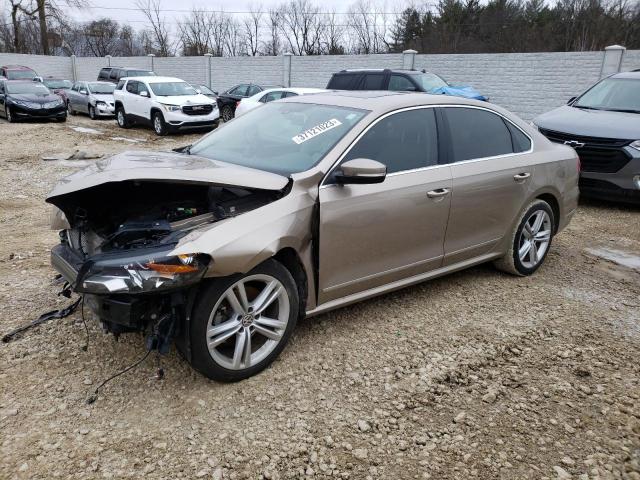 VOLKSWAGEN PASSAT SE 2015 with VIN 1VWBT7A38FC058346 - Photo from auction