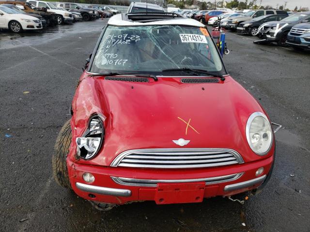 Photo 5 from auction – 2002 MINI COOPER with VIN WMWRC33442TE10767