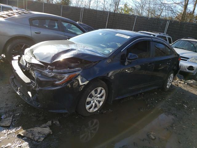 TOYOTA COROLLA LE 2021 with VIN JTDEPMAE3MJ145083 - Photo from auction
