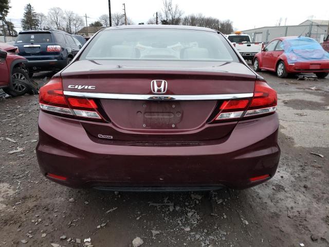 Photo 6 from auction – 2014 HONDA CIVIC LX with VIN 19XFB2F56EE237478