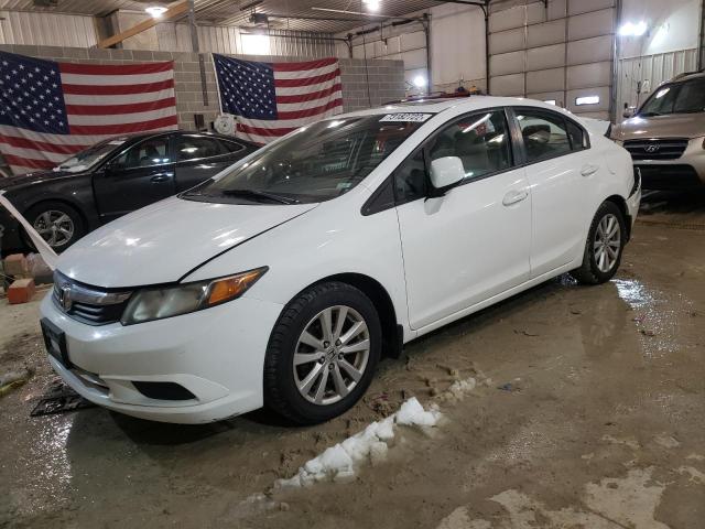 HONDA CIVIC EX 2012 with VIN 19XFB2F84CE027713 - Photo from auction