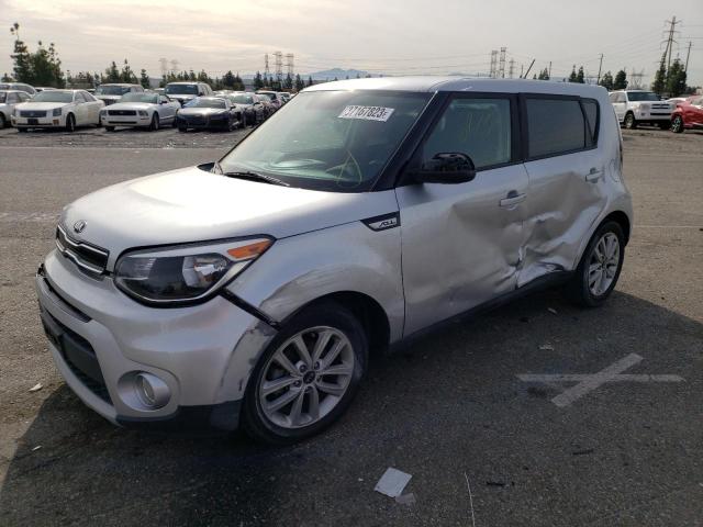 KIA SOUL + 2019 with VIN KNDJP3A59K7654971 - Photo from auction