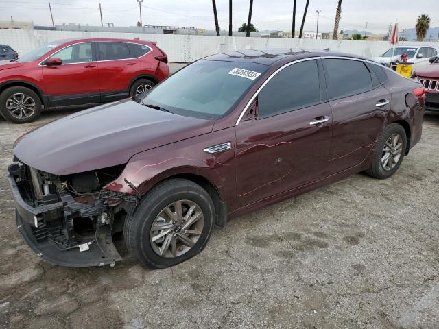KIA OPTIMA LX 2019 with VIN 5XXGT4L31KG325552 - Photo from auction