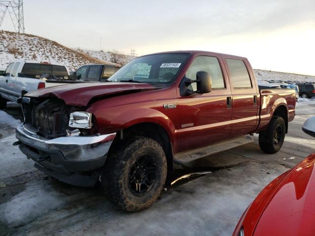 FORD F250 SUPER 2004 with VIN 1FTNW21P14EB37839 - Photo from auction