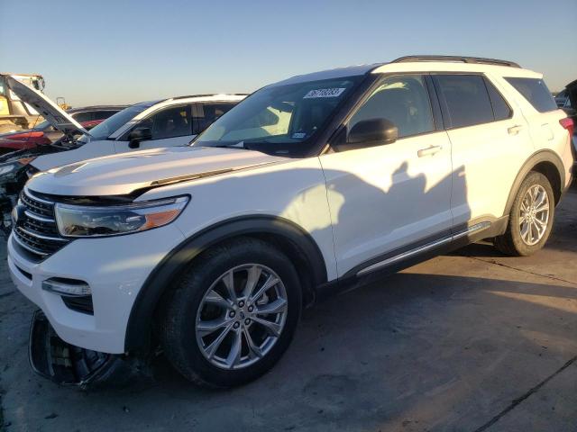 FORD EXPLORER X 2021 with VIN 1FMSK7DH9MGB20769 - Photo from auction