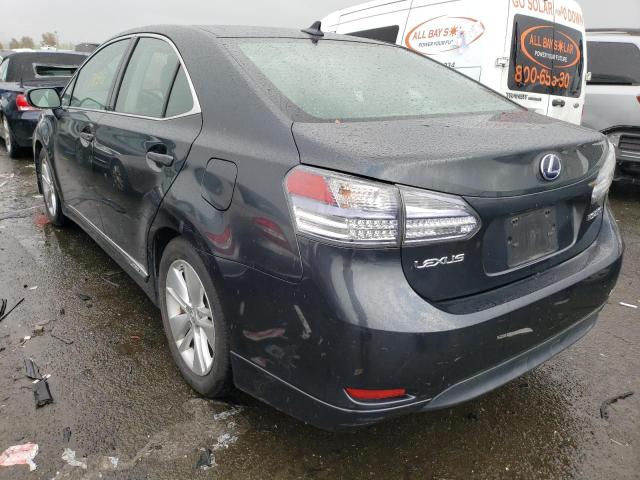 Photo 2 from auction – 2010 LEXUS HS 250H with VIN JTHBB1BA9A2007662