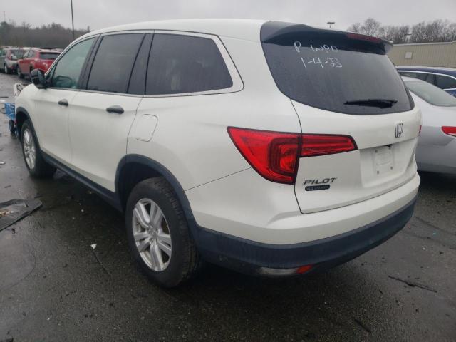 Photo 2 from auction – 2018 HONDA PILOT LX with VIN 5FNYF6H11JB065508