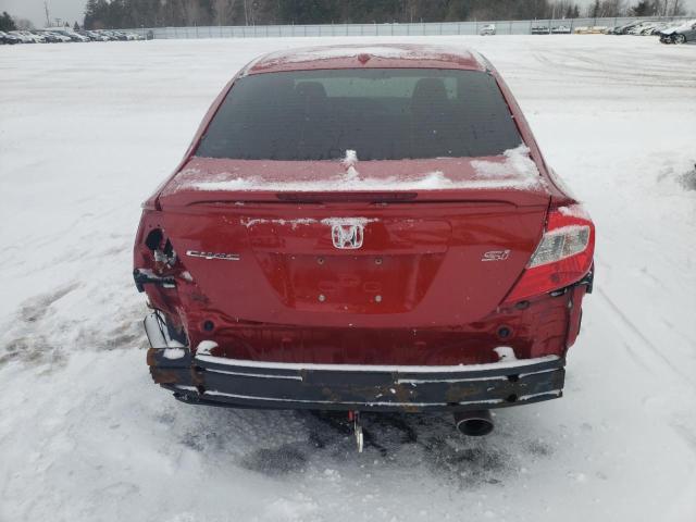 Photo 6 from auction – 2012 HONDA CIVIC SI with VIN 2HGFB6E57CH201195