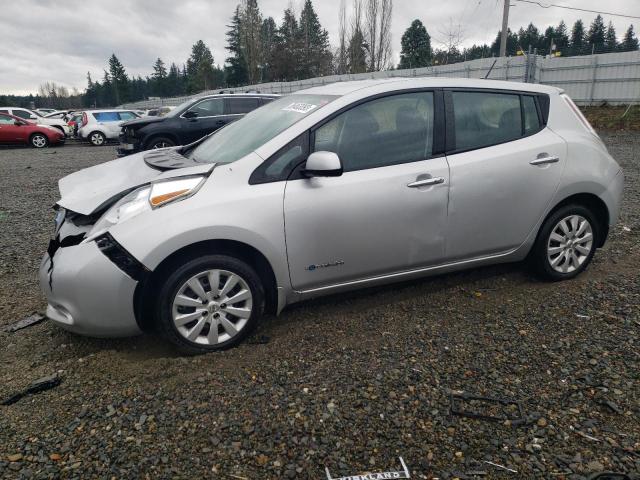 NISSAN LEAF S 2016 with VIN 1N4AZ0CP5GC302577 - Photo from auction