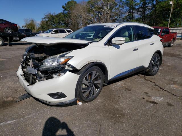 NISSAN MURANO S 2016 with VIN 5N1AZ2MH3GN140834 - Photo from auction