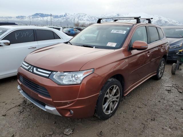 MITSUBISHI OUTLANDER 2014 with VIN JA4JZ4AX0EZ001675 - Photo from auction