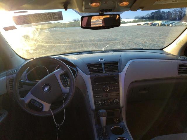 Photo 10 from auction – 2010 CHEVROLET TRAVERSE L with VIN 1GNLRFED5AS114879