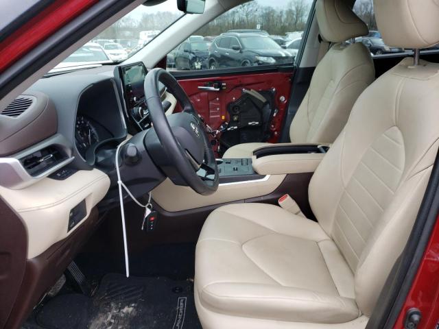 Photo 7 from auction – 2021 TOYOTA HIGHLANDER with VIN 5TDGZRAH9MS535733