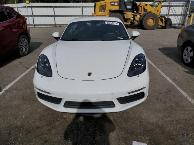 Photo 5 from auction – 2018 PORSCHE CAYMAN with VIN WP0AA2A80JK260518
