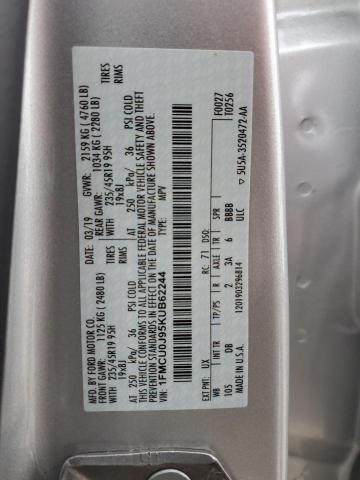 Photo 14 from auction – 2019 FORD ESCAPE TIT with VIN 1FMCU0J95KUB62244