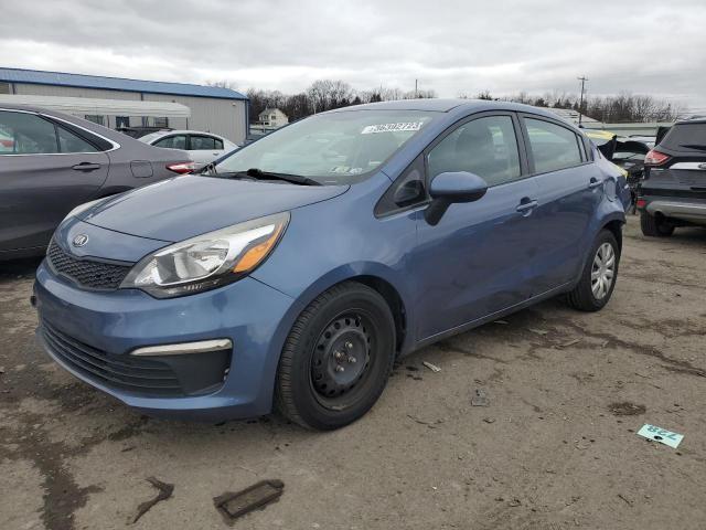 KIA RIO LX 2016 with VIN KNADM4A35G6603388 - Photo from auction