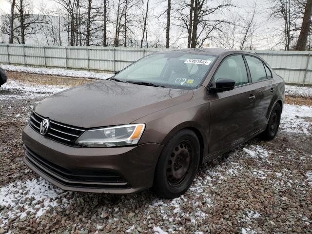 VOLKSWAGEN JETTA BASE 2015 with VIN 3VW2K7AJ1FM423143 - Photo from auction