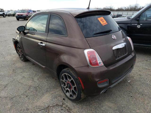 Photo 2 from auction – 2013 FIAT 500 SPORT with VIN 3C3CFFBR5DT629065