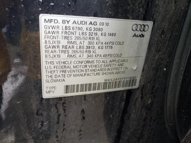 Photo 14 from auction – 2011 AUDI Q7 PREMIUM with VIN WA1LGAFEXBD002927