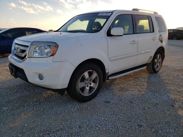 HONDA PILOT EX 2011 with VIN 5FNYF3H47BB003427 - Photo from auction