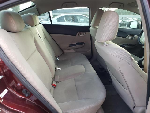 Photo 10 from auction – 2012 HONDA CIVIC LX with VIN 19XFB2F52CE052714