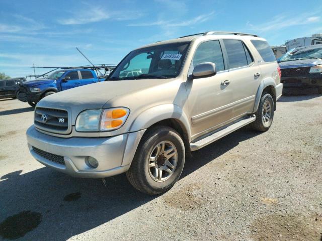 TOYOTA SEQUOIA SR 2002 with VIN 5TDZT34A62S082125 - Photo from auction