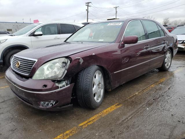 LEXUS LS 430 2001 with VIN JTHBN30F410026701 - Photo from auction