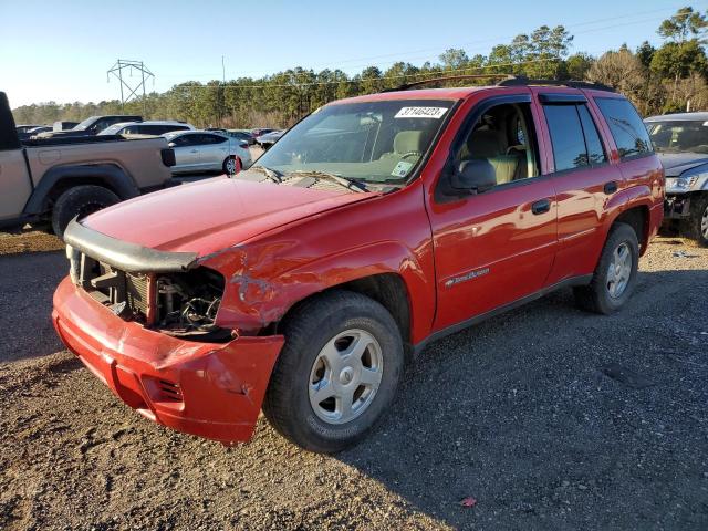 CHEVROLET TRAILBLAZE 2002 with VIN 1GNDS13S922225479 - Photo from auction