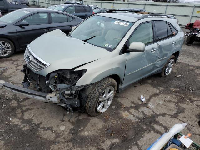 LEXUS RX 400H 2008 with VIN JTJHW31UX82052527 - Photo from auction