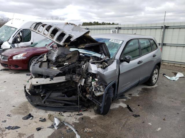 JEEP CHEROKEE S 2014 with VIN 1C4PJLAB0EW262084 - Photo from auction