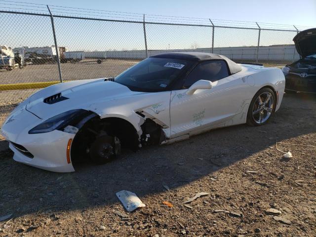 CHEVROLET CORVETTE S 2014 with VIN 1G1YF3D78E5111196 - Photo from auction