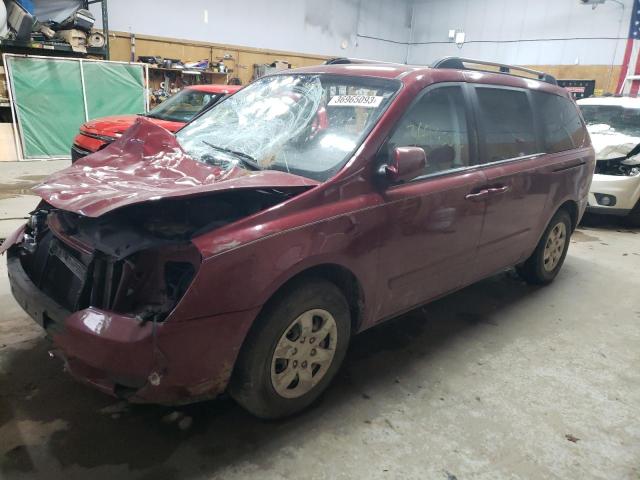 KIA SEDONA EX 2008 with VIN KNDMB233186213268 - Photo from auction