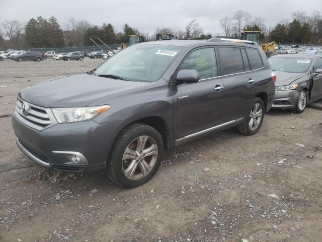 TOYOTA HIGHLANDER 2012 with VIN 5TDDK3EH9CS111272 - Photo from auction