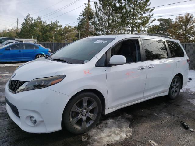 TOYOTA SIENNA SPO 2015 with VIN 5TDXK3DC2FS610342 - Photo from auction