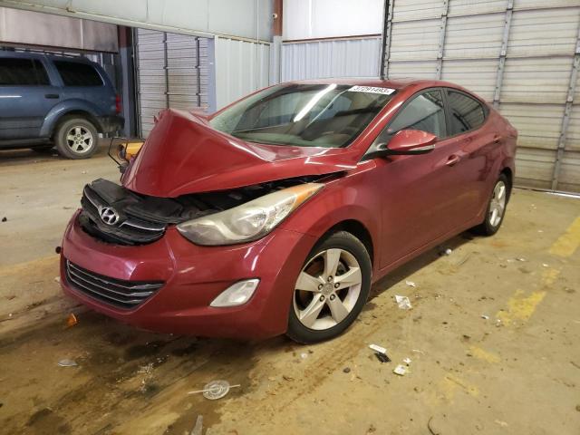 HYUNDAI ELANTRA GL 2012 with VIN KMHDH4AE4CU428982 - Photo from auction