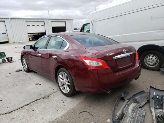 Photo 2 from auction – 2009 NISSAN MAXIMA S with VIN 1N4AA51E99C851160