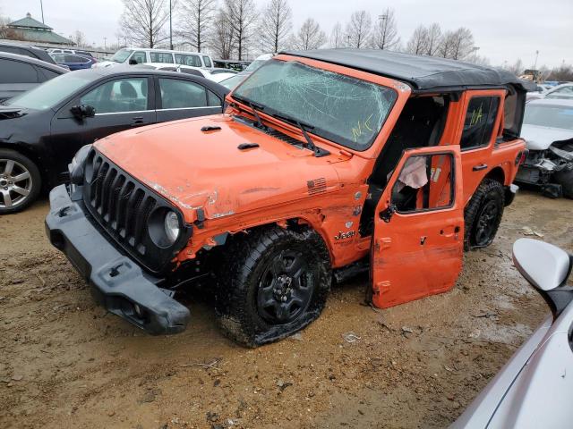JEEP WRANGLER 2018 with VIN 1C4HJXDN5JW221221 - Photo from auction