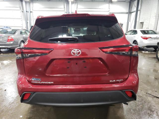 Photo 6 from auction – 2021 TOYOTA HIGHLANDER with VIN 5TDGZRBH7MS555381